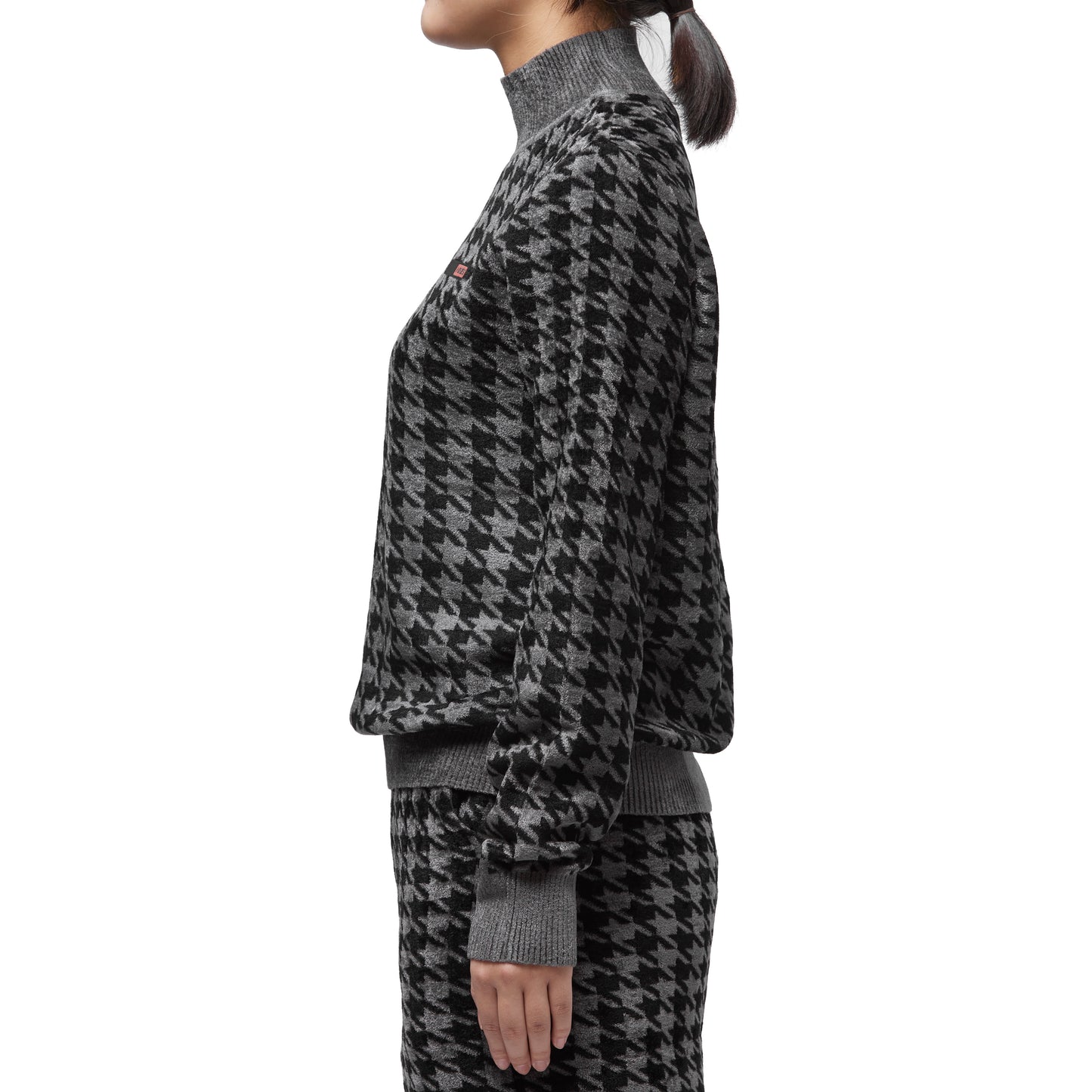 CHIDORI KNIT HIGH NECK PULLOVER/KBSW23AK001