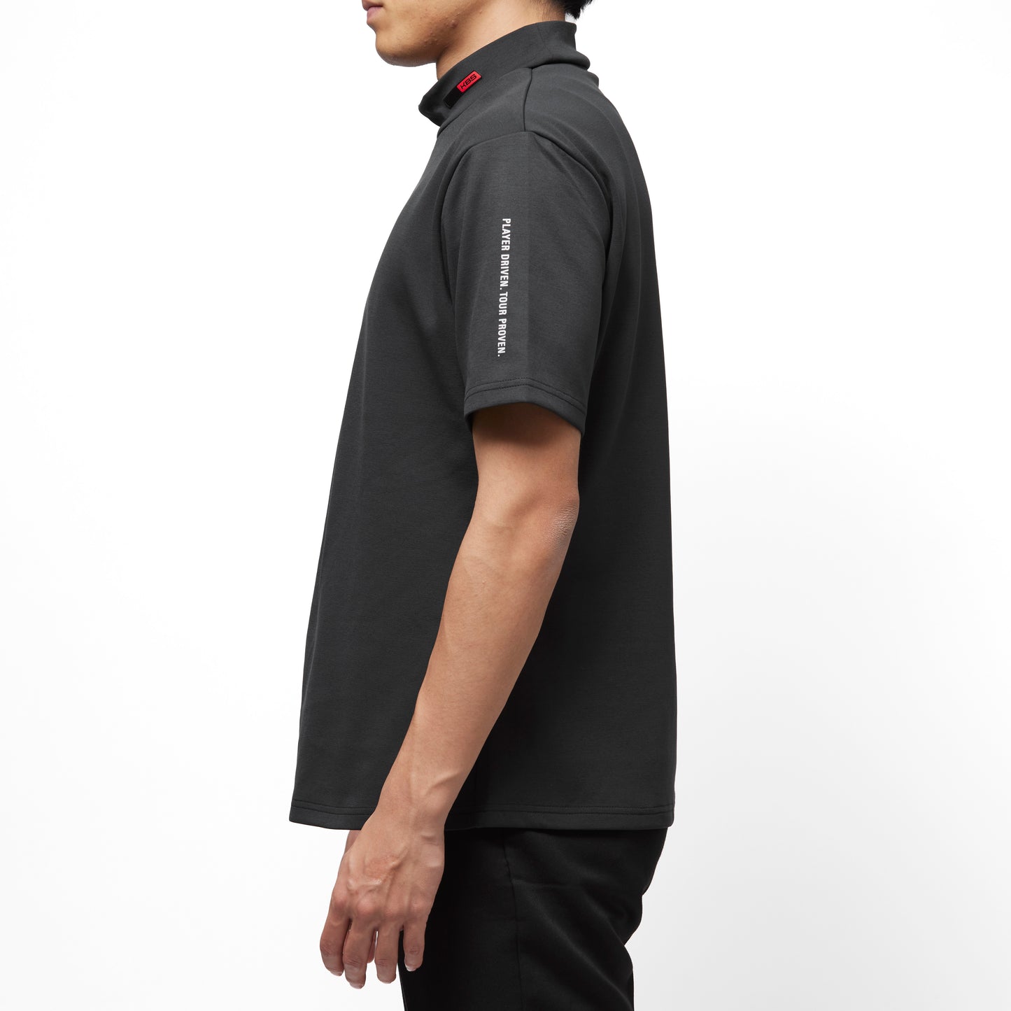 DELTA SLX MOCK NECK PULL OVER S/S/KBSM23AM008