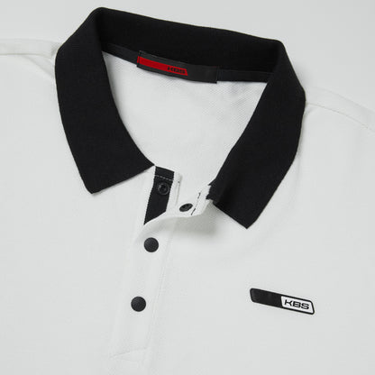 JP PAPER LONG SLV POLO/KBSM23AM002