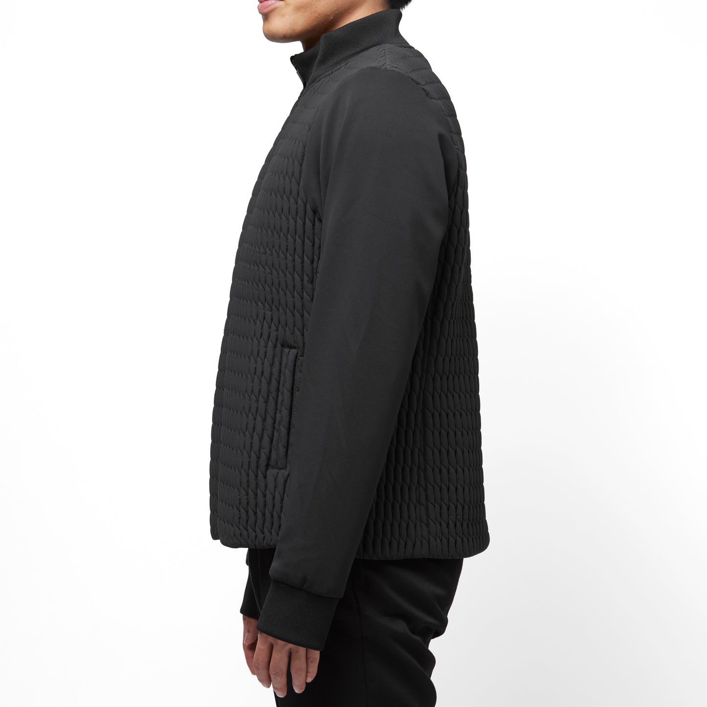 POWER NET QUILTED FULL ZIP BLOUSON/KBSM23AV005